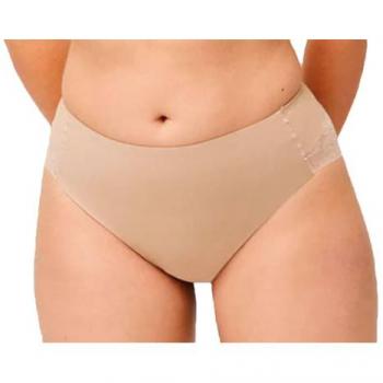 Braga Alta Compacta Negra y Nude – Reductora de Barriga
