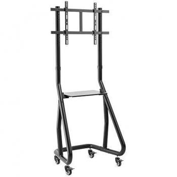 Stojak mobilny Techly 37''-80'', 80kg z półką