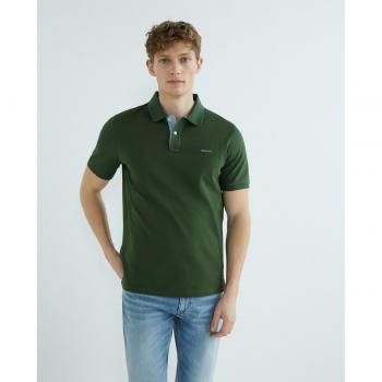 Regular Fit Poloshirt mit Label-Stitching