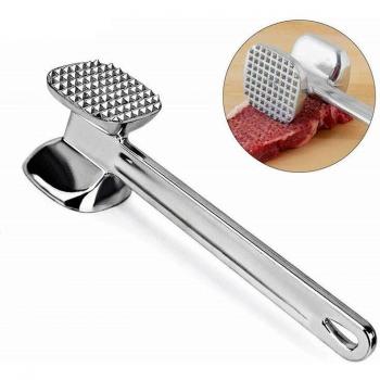 Cuchilla Doble Acero Inoxidable Carnes