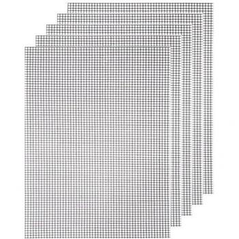 Set antiadhésif pour grill – 5 tapis 40x30 cm