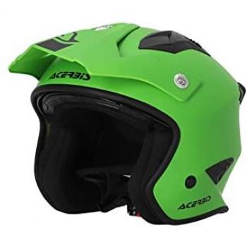 Acerbis Aria 2023 Casco Jet Verde