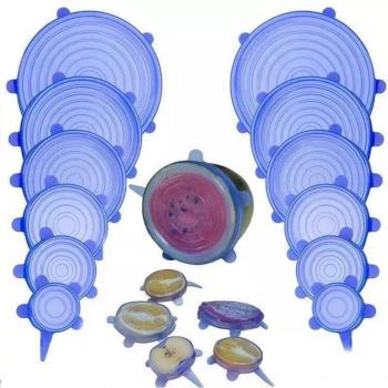 TapaMágica Silicona Reutilizable 6 Unidades