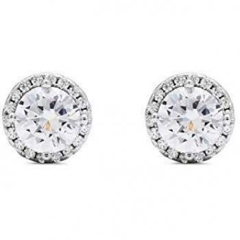 Pendientes de plata de ley 925 Amsai