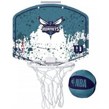 Wilson Mini Basketballkorb Charlotte Hornets Blau TU unisex