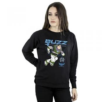 Disney Lightyear Run‑To‑Action Women's Sweatshirt (Black)