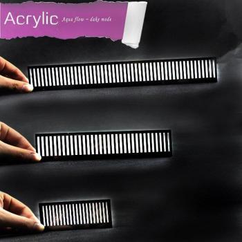 Acrylic Drip Plate with Overflow Fence