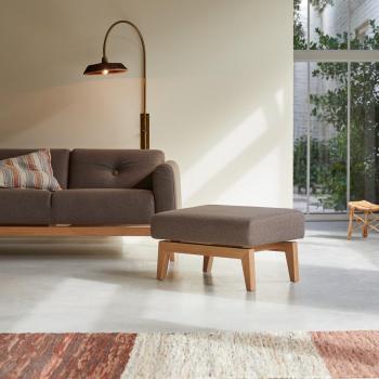 Fußhocker Björn Massiv-Eichensofa