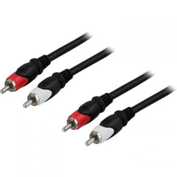 Conector de audio y vídeo Deltaco MM‑112