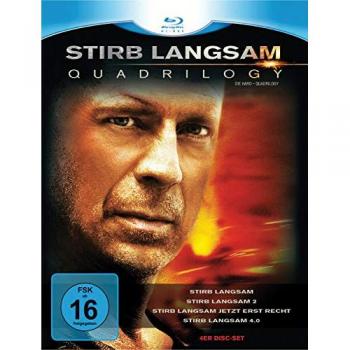 Stirb Langsam - Quadrilogie 1-4 [Blu-ray]
