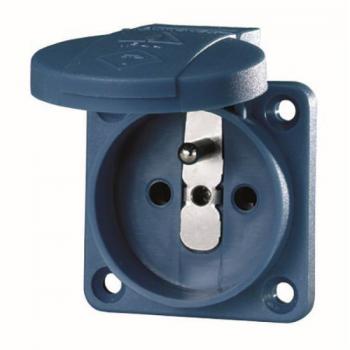 Mennekes Steckdose MEN 11131 16A2P+E 230V SCHUKO-Anbau-Steckdose blau