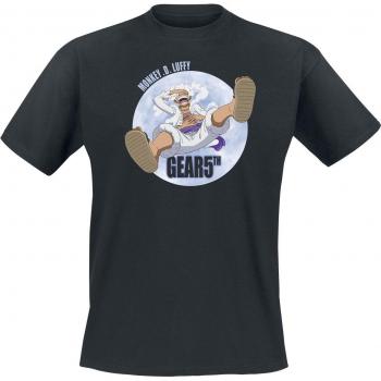 One Piece Gear 5 T-Shirt L – Schwarze Edition