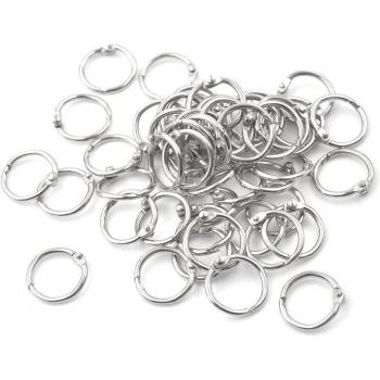 50pcs Keychain Circlip Rings 20mm