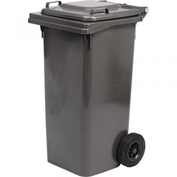 Bidone Immondizia Carrellato Lt. 120 - Cm 55 X 50 X 94 Grigio