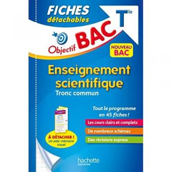 Objectif BAC Fiches détachables Enseignement scientifique Terminale