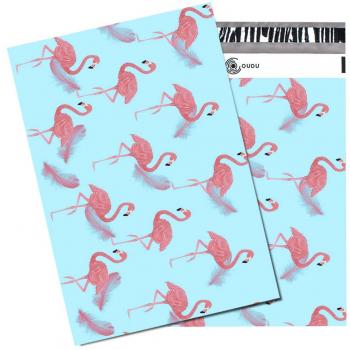 Wanxida Lot de 100 pièces Sacs d'expédition plastique Enveloppes postales Couleur, 25cm x 35cm