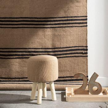 Tabouret Today en bois beige