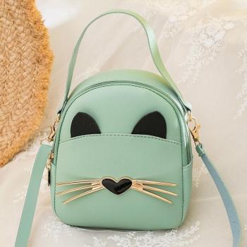 Katzenliebhaber Schultertasche für Teenager