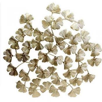 Metallische Ginkgo-Wandblüte