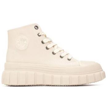 Zapatillas Casual 173076 Beige para Mujer
