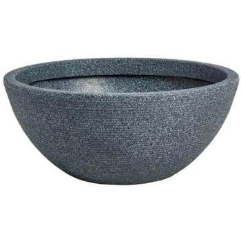 Stone Effect Valencia Planter (Ash) – 17 cm