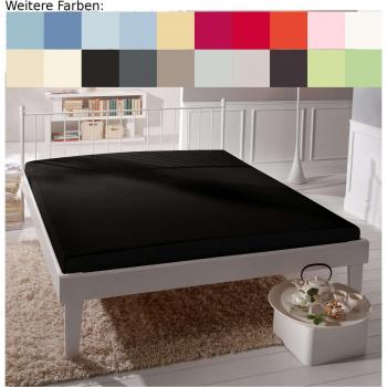 Mako-Jersey Elegantes Spannbettlaken 100x220 cm – 97% Baumwolle, 3% Elasthan