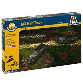 Italeri 7509 1:72 M3A1 Half Track (Fast Assembly)