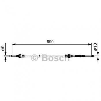 BOSCH 1 987 477 751 Cavo freno a mano