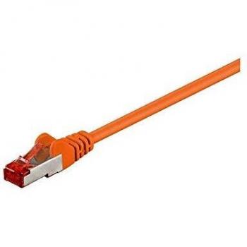 RedConex 0,5 m Cat6 S/FTP Naranja – Goobay