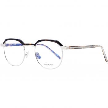 Yves Saint Laurent Eyeglassen (SL-124 005) Acetat Kunststoff - Metall dunkel havana - silber