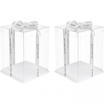 2pcs Birthday Cake Packaging Box