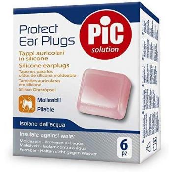 Silicone Ear Plugs Protectors - 6 Pieces (Pic Sport)