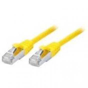 Tecline Patchkabel S-FTP Cat 5e gelb 3.0 m