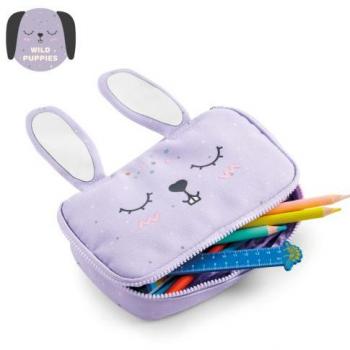Estuche Escolar Rectangular Wild Pupíes 4x12x21 cm