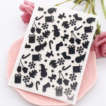 Dossiers Plastiques Neige DIY