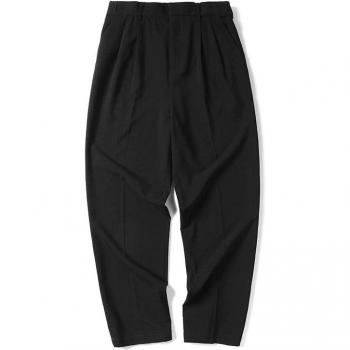 Men's Solid Color Loose Fit Trousers
