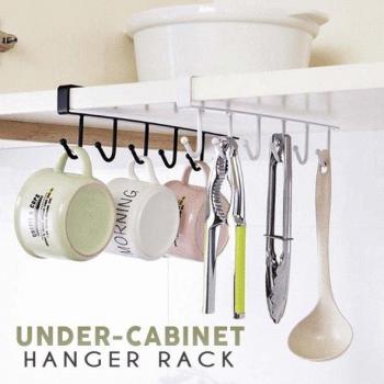 Under-Cabinet Hook Organizer