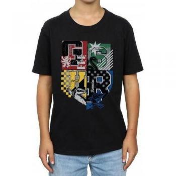 Camiseta Negro Hogwarts 12-13 años Kids
