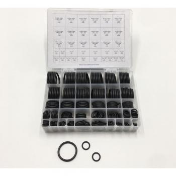 JIS O-Ring Set 380PC 36 Sizes with Plastic Storage Box