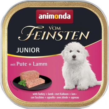 Animonda vom Feinsten Junior 6×150 g – Pute & Lamm