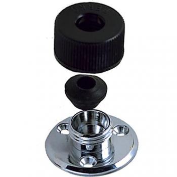 Chrome‑Plated Brass Waterproof Cable Connector – 5/16” (PERKO 0424DP0CHR)