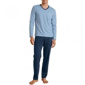 CALIDA Pyjama Relax Streamline (Set, 2 tlg) mit V-Ausschnitt-Design