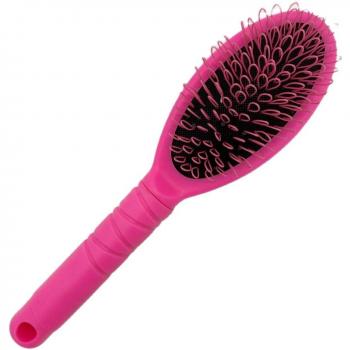Tangle-Free Hair Extension Brush - Black Pink Loop