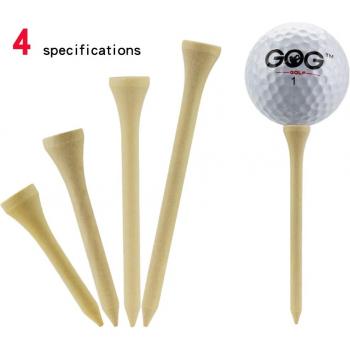 Pack 100 Camisetas Bambú 42-83mm – Accesorio de Golf