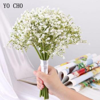 Bridesmaid Baby's Breath Bouquets