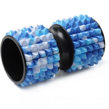 YOGISTAR Pilatesrolle Small – Camouflage Blau