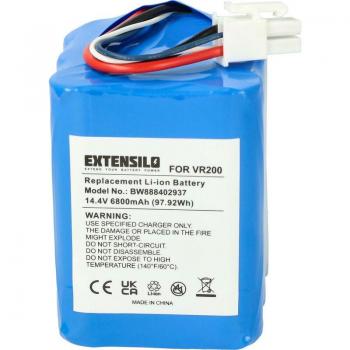 Extensilo PowerPack 6800mAh 14,4V Li‑Ion per Vorwerk 20884-1