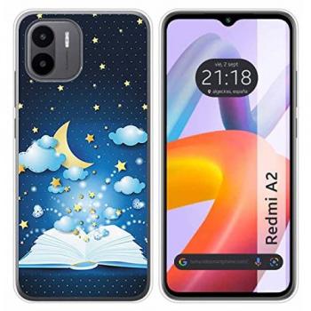 Funda Silicona Xiaomi Redmi A2 Diseño Libro Cuentos Dibujos Personalizada