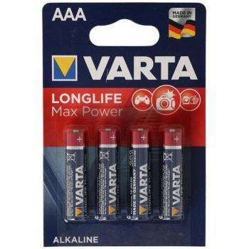 Varta Max-Tech Longlife AAA Batterien 4 Stück