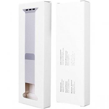20Pcs White Watchband Package Box for 38mm 40mm 42mm 44mm Milanese Series